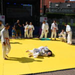 26 festyn fundacji dom pokaz judo na żółtej macie