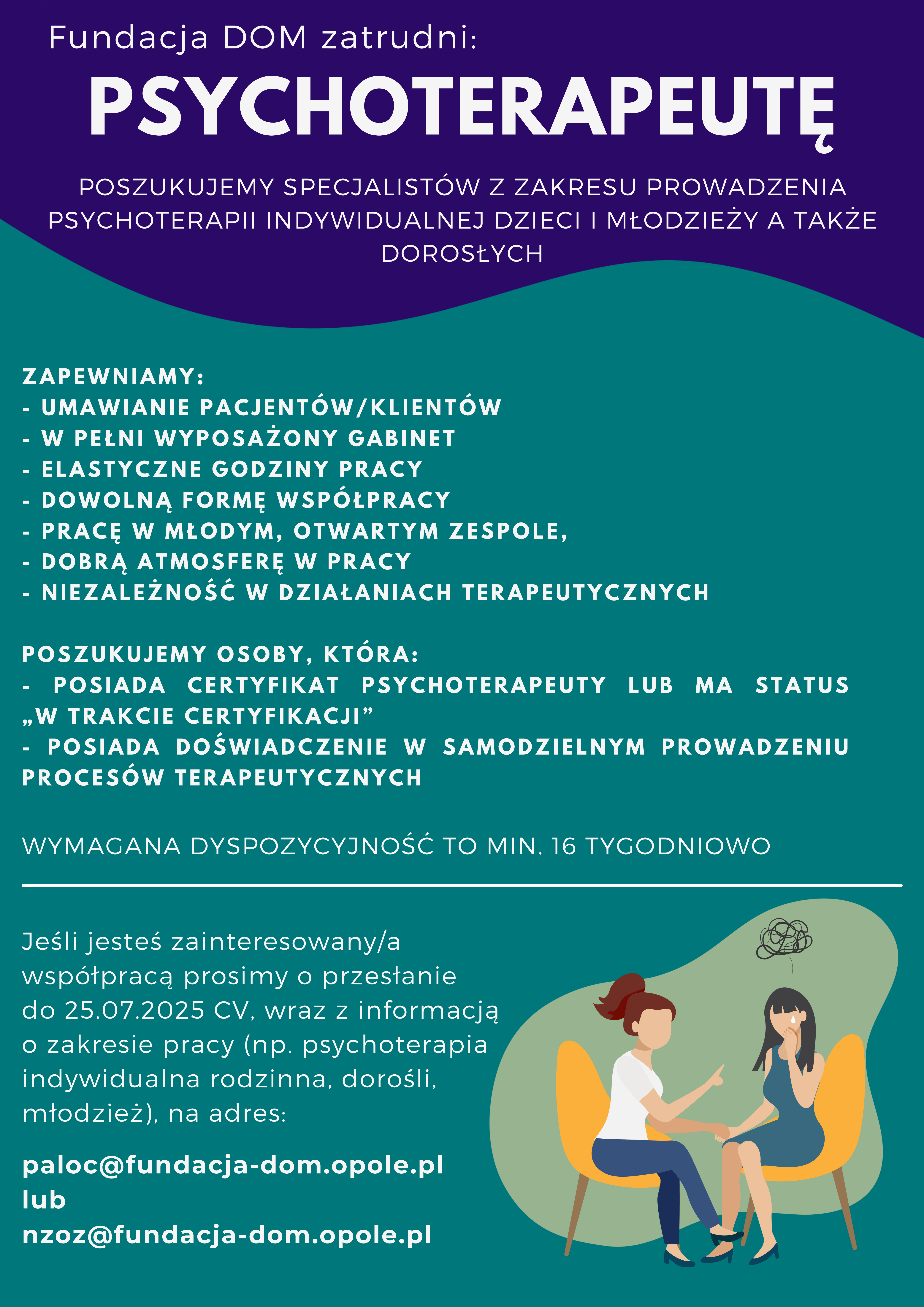 kopia red amp blue illustrated mental health poster