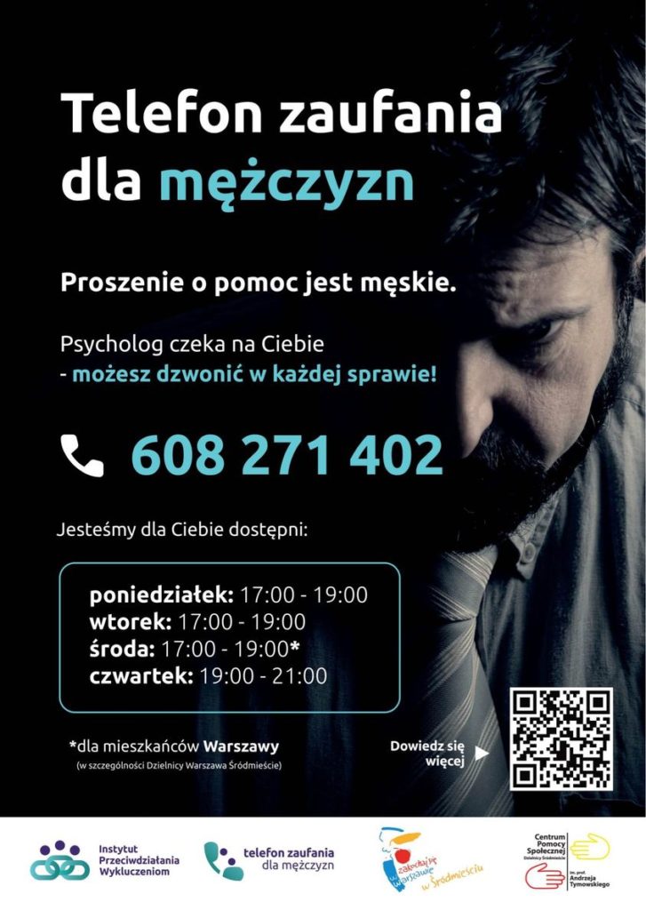 telefon zaufania dla mezczyzn