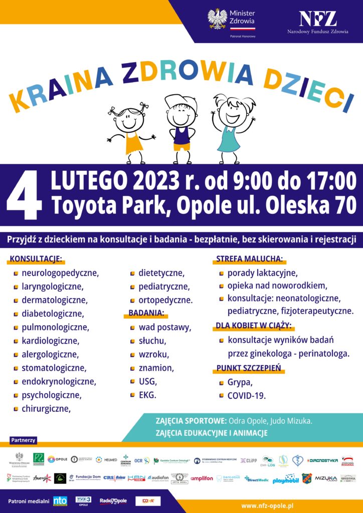 Kraina Zdrowia Dzieci Plakat RGB