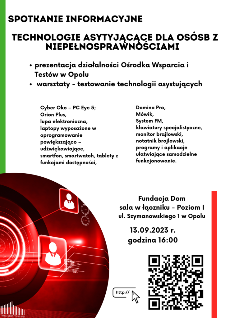 zapraszamy na spotkanie informacyjne dotycz ce dzia alno ci o rodka wsparcia i test w w opolu owit opole kt re odb dzie si w fundacji dom przy ul karola szymanowskiego 1 w opolu 13 09 2023 r 1
