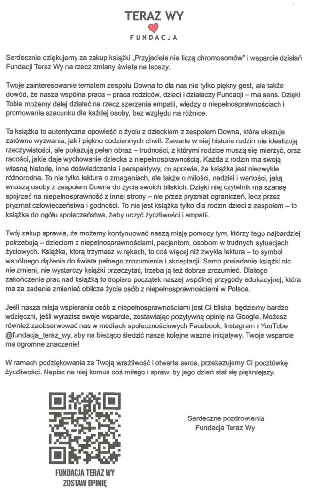 fundacja teraz wy